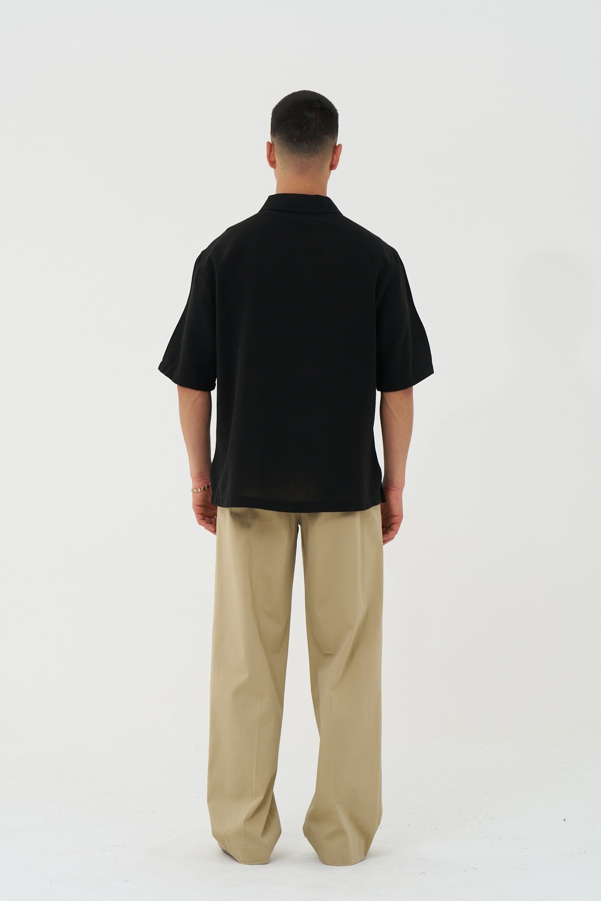 Core Regular Fit Erkek Gömlek Siyah
