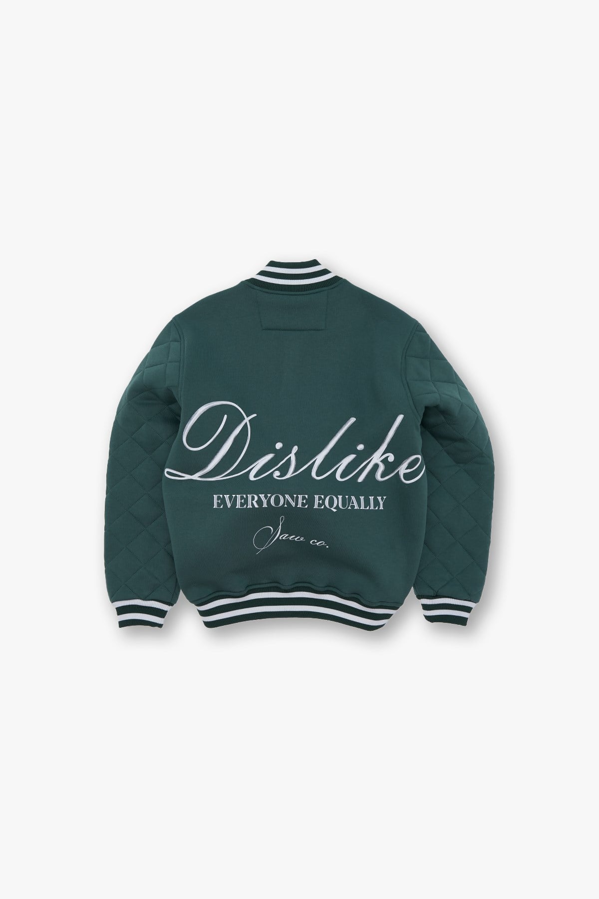 Equal Dislike Oversize Kolej Ceketi Erkek Yeşil