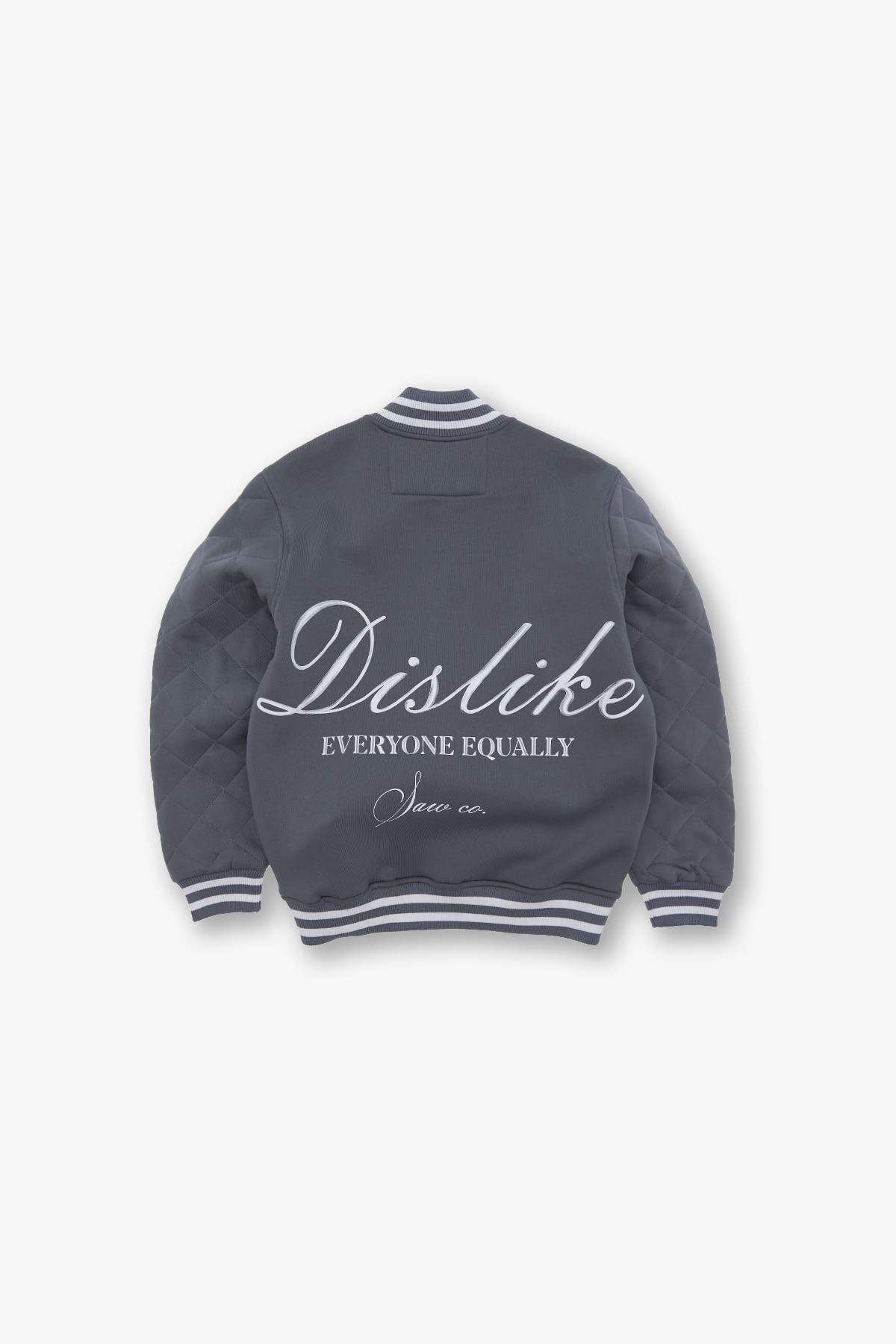 Equal Dislike Oversize Kolej Ceketi Erkek Füme