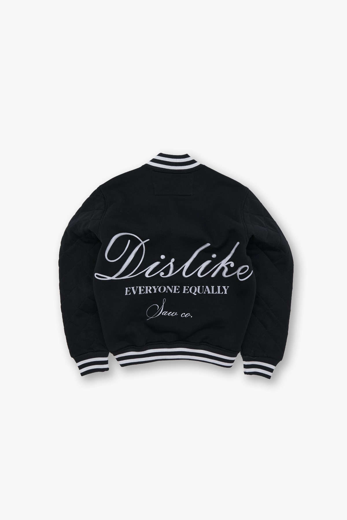 Equal Dislike Oversize Kolej Ceketi Kadın Siyah