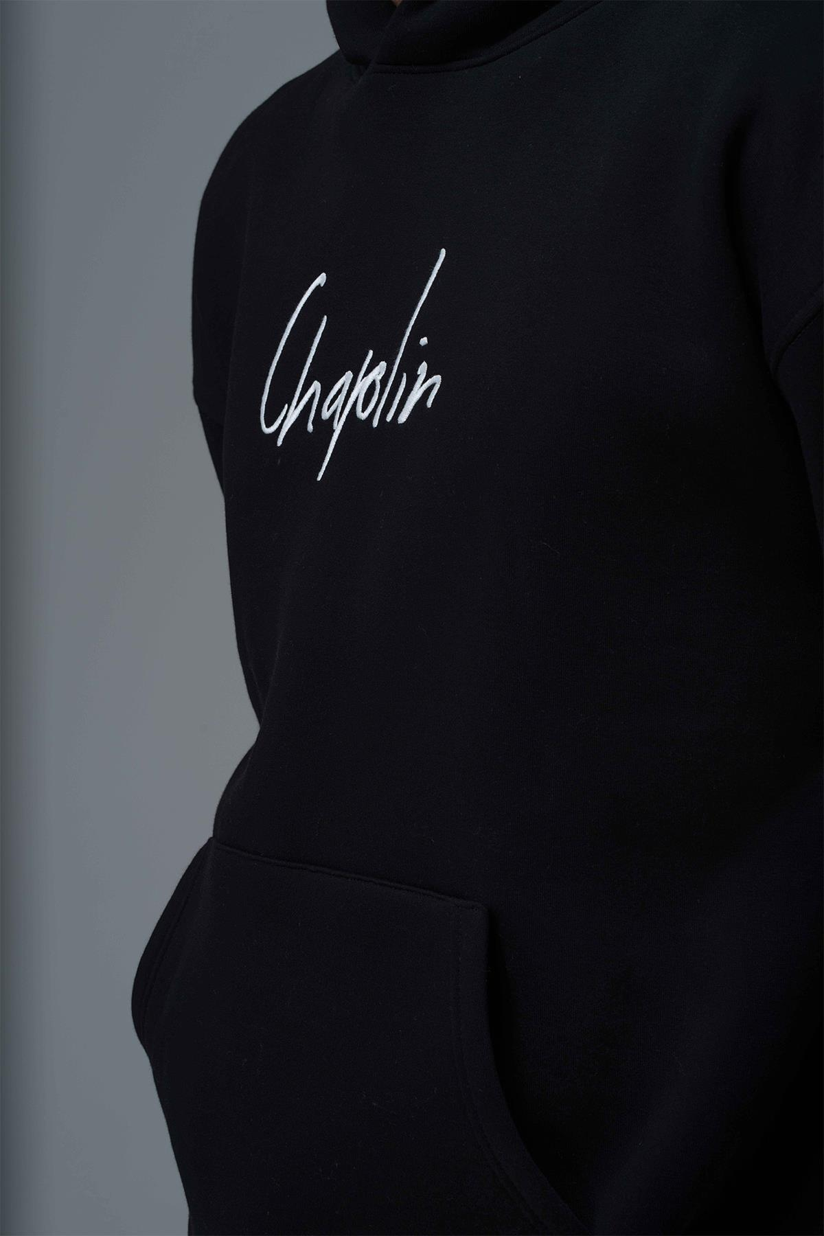 Frames of Laughter Oversize Sweatshirt Erkek Siyah