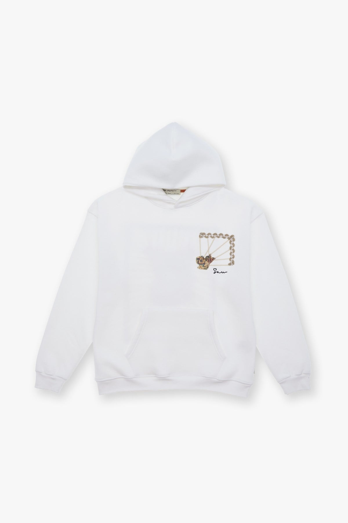 Heritage Threads Oversize Sweatshirt Erkek Ekru