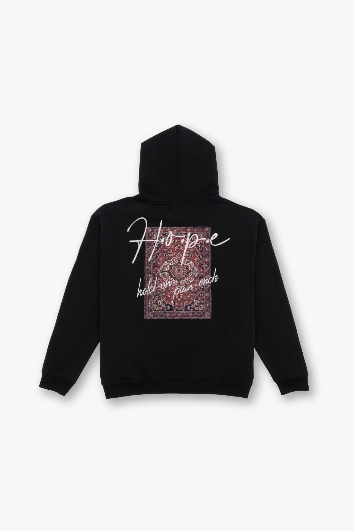 Hope Oversize Sweatshirt Kadın Siyah