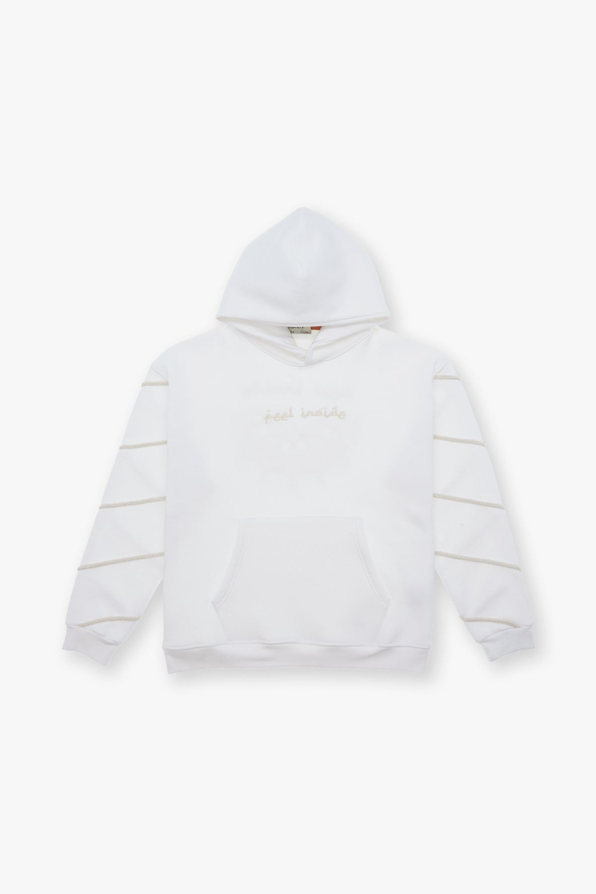 Inner Flow Oversize Sweatshirt Erkek Ekru