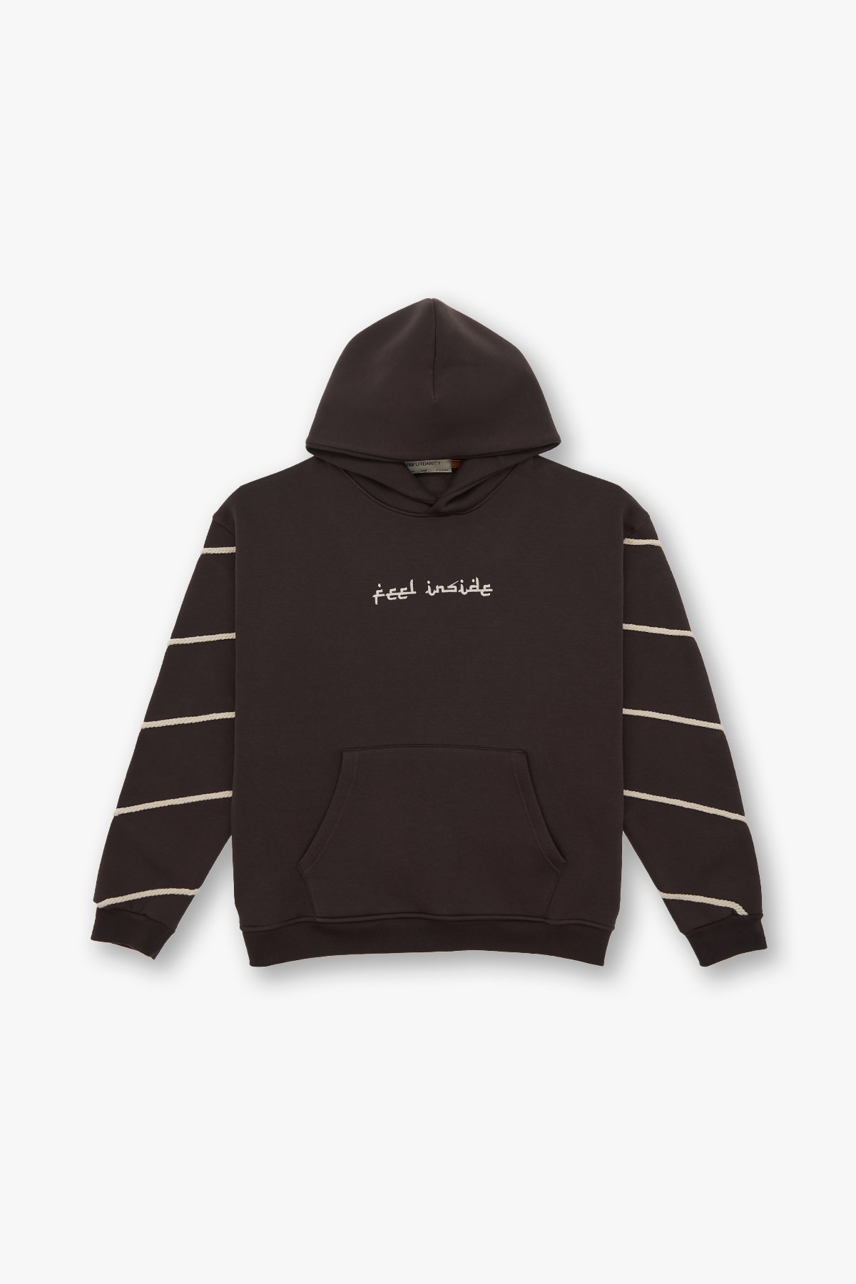 Inner Flow Oversize Sweatshirt Erkek Kahverengi