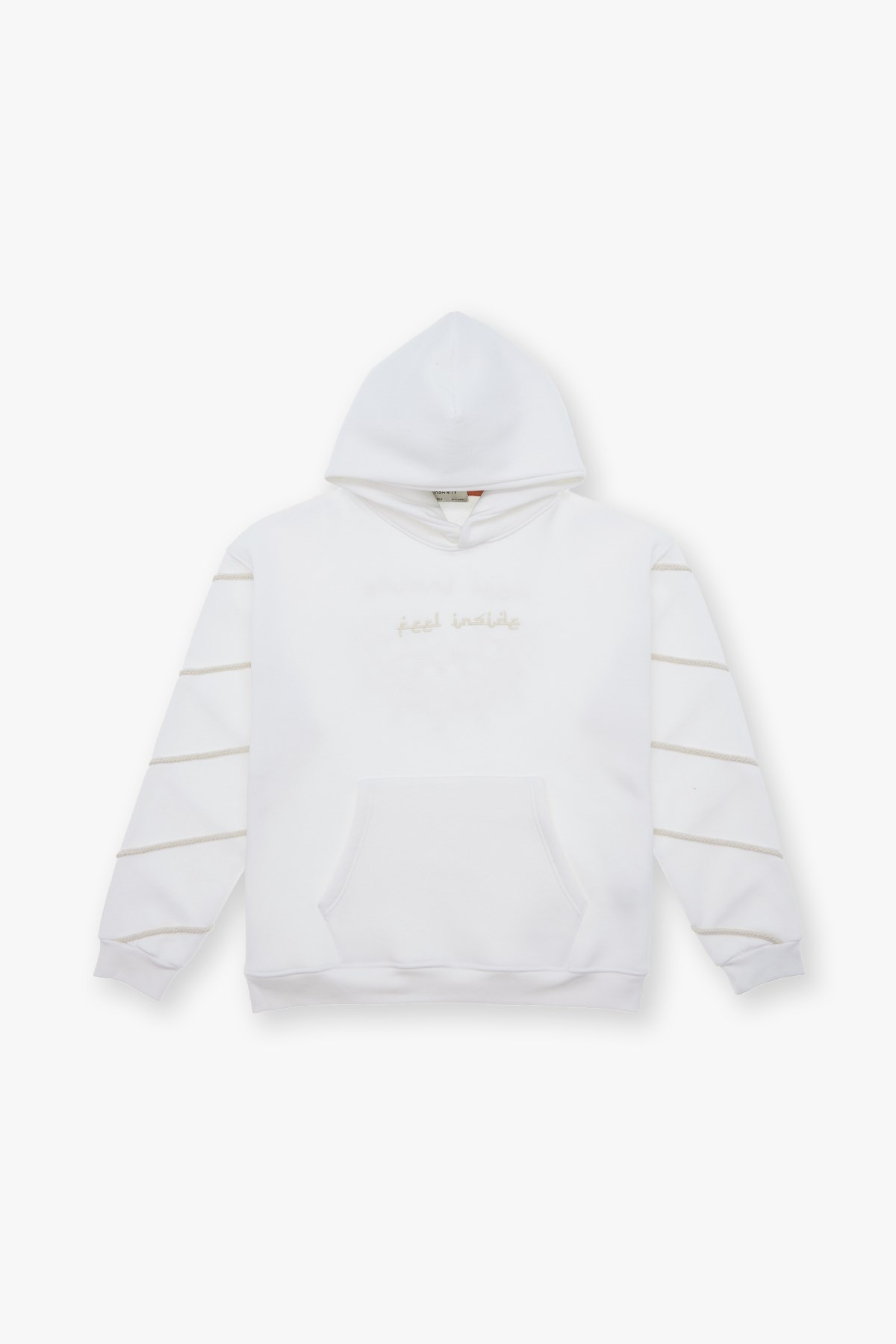 Inner Flow Oversize Sweatshirt Kadın Ekru