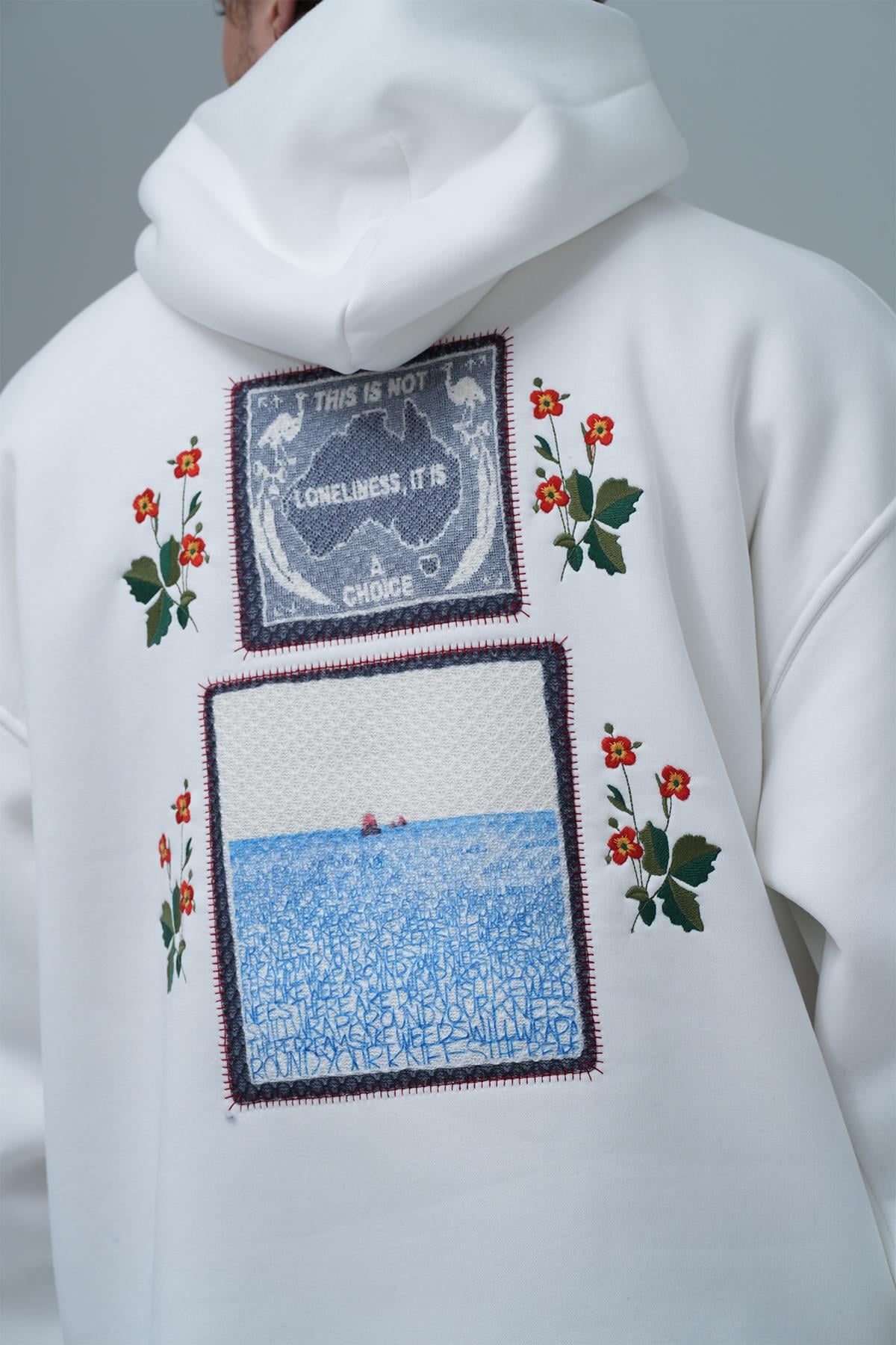 Loneliness Is a Choice Oversize Sweatshirt Erkek Taş