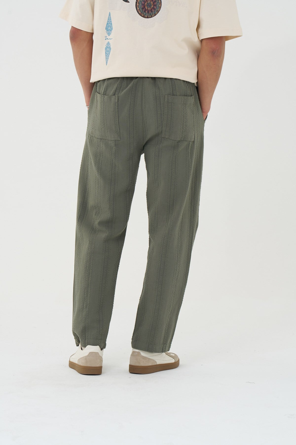 Loomline Relaxed Fit Erkek Pantolon Haki