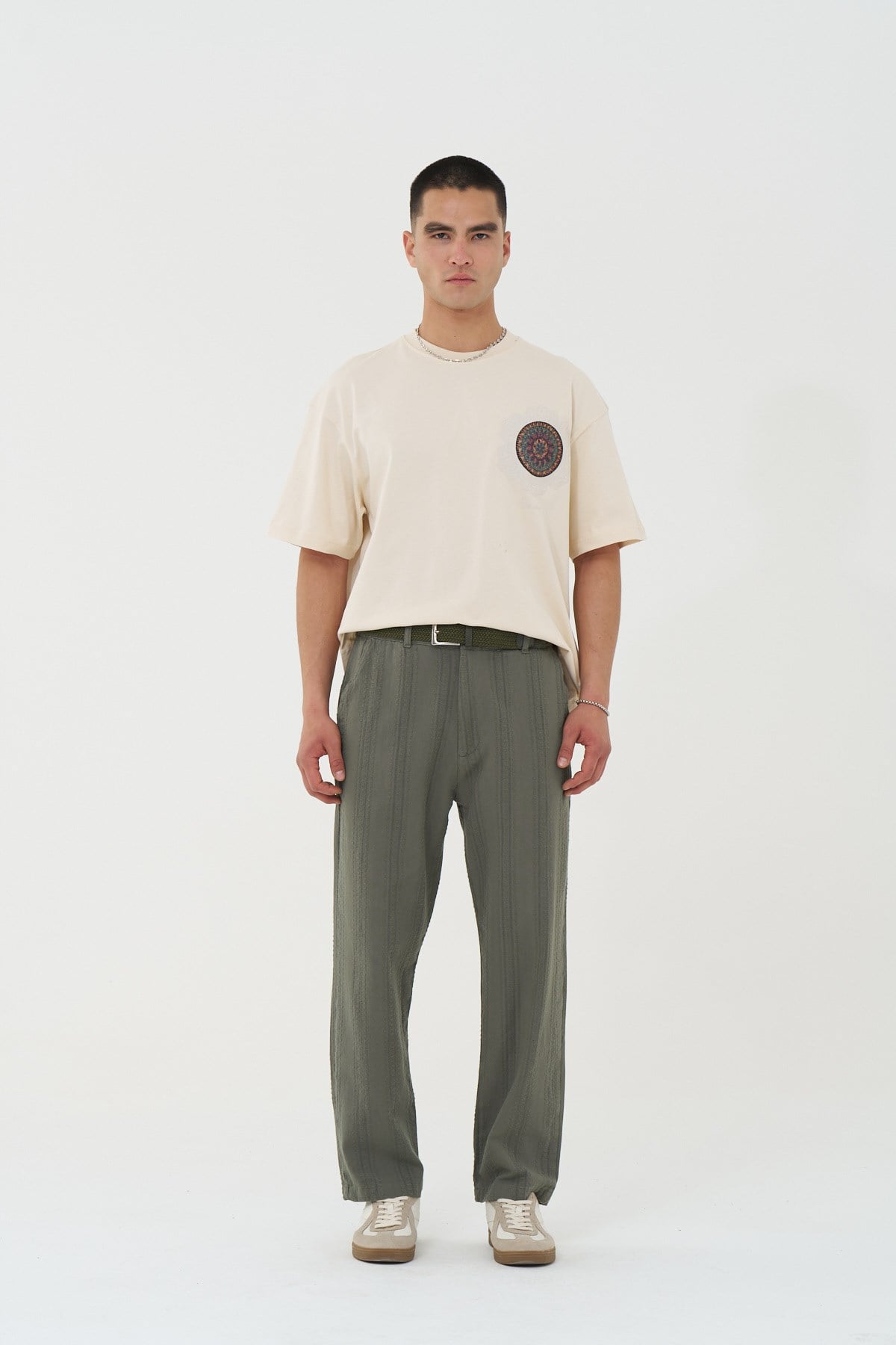 Loomline Relaxed Fit Erkek Pantolon Haki