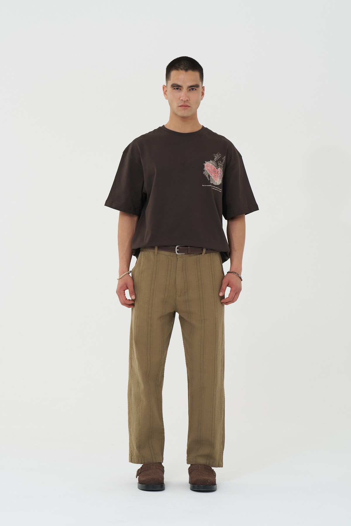 Loomline Relaxed Fit Erkek Pantolon Vizon