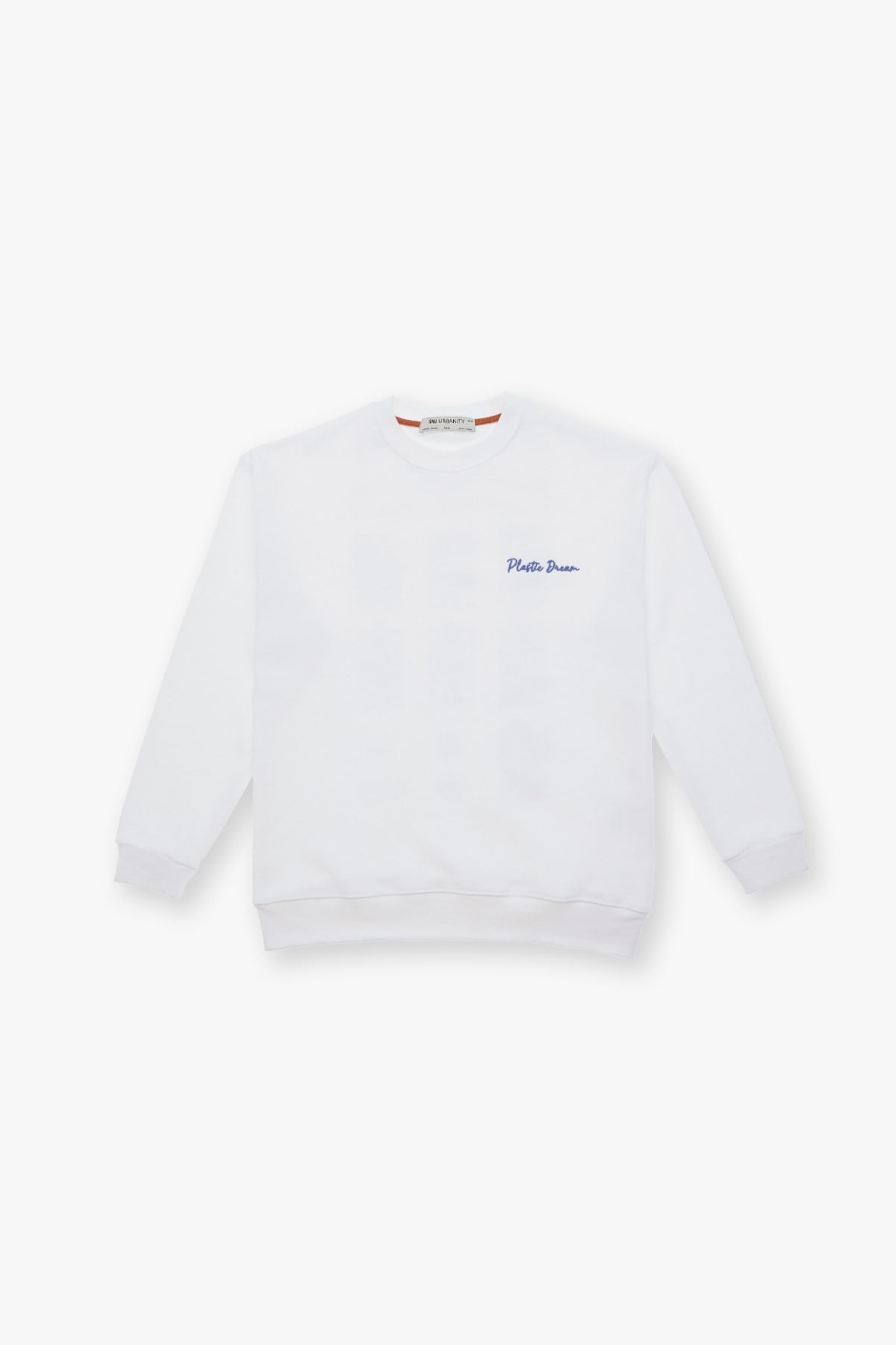 Plastic Dream Oversize Sweatshirt Kadın Ekru