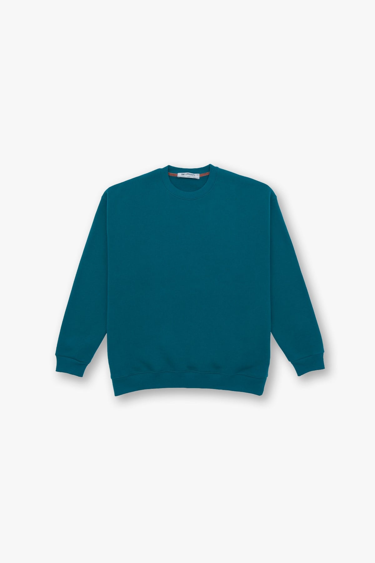 Pure Basic Oversize Sweatshirt Erkek Neft Yeşili