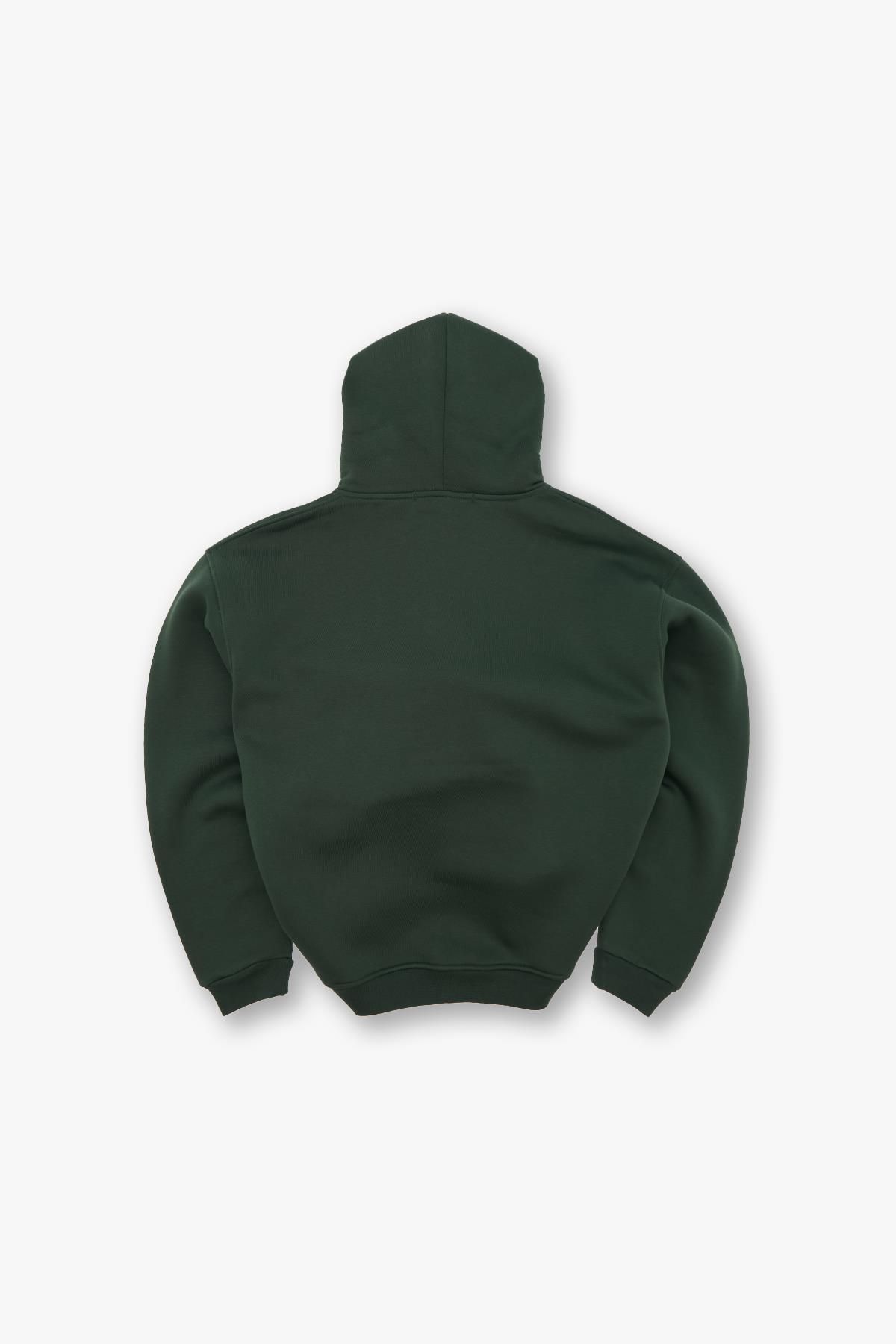SAW Club Fermuarlı Sweatshirt Erkek Yeşil