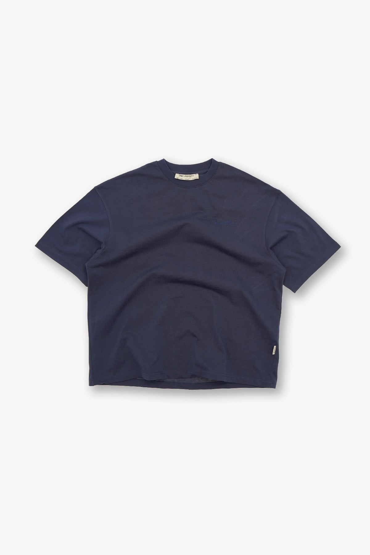 SAW Club Super Oversized Basic Tişört Erkek Füme