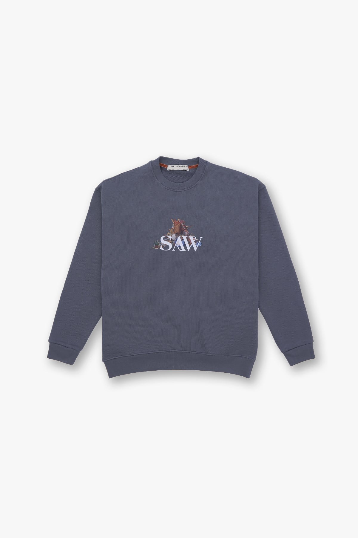 Time Capsule Oversize Sweatshirt Erkek Füme