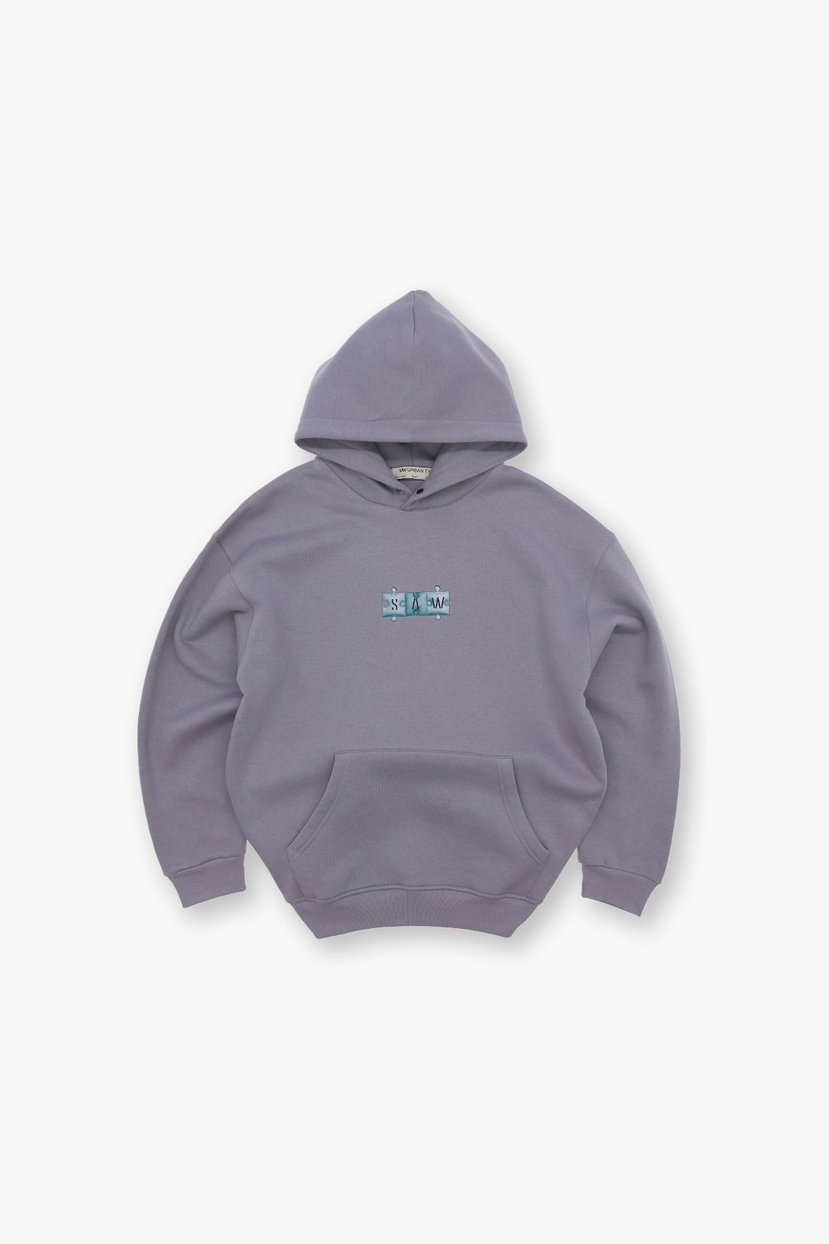 Unfinished Oversize Sweatshirt Erkek Gri