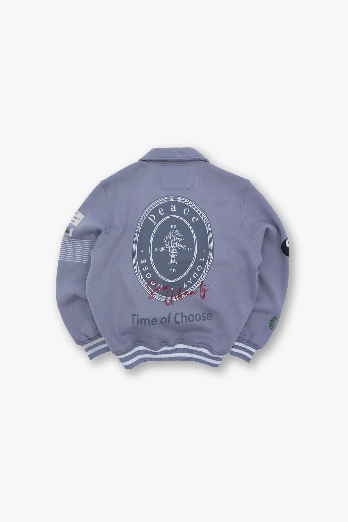 Urban Choice Oversize Kolej Ceketi Erkek Gri