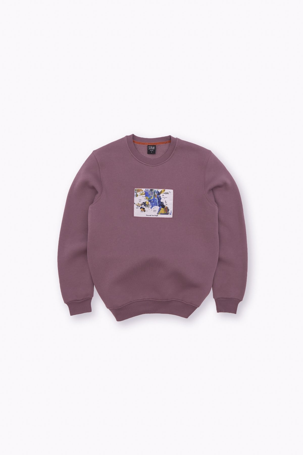 Van Gogh Atlas Sweatshirt Erkek Mürdüm