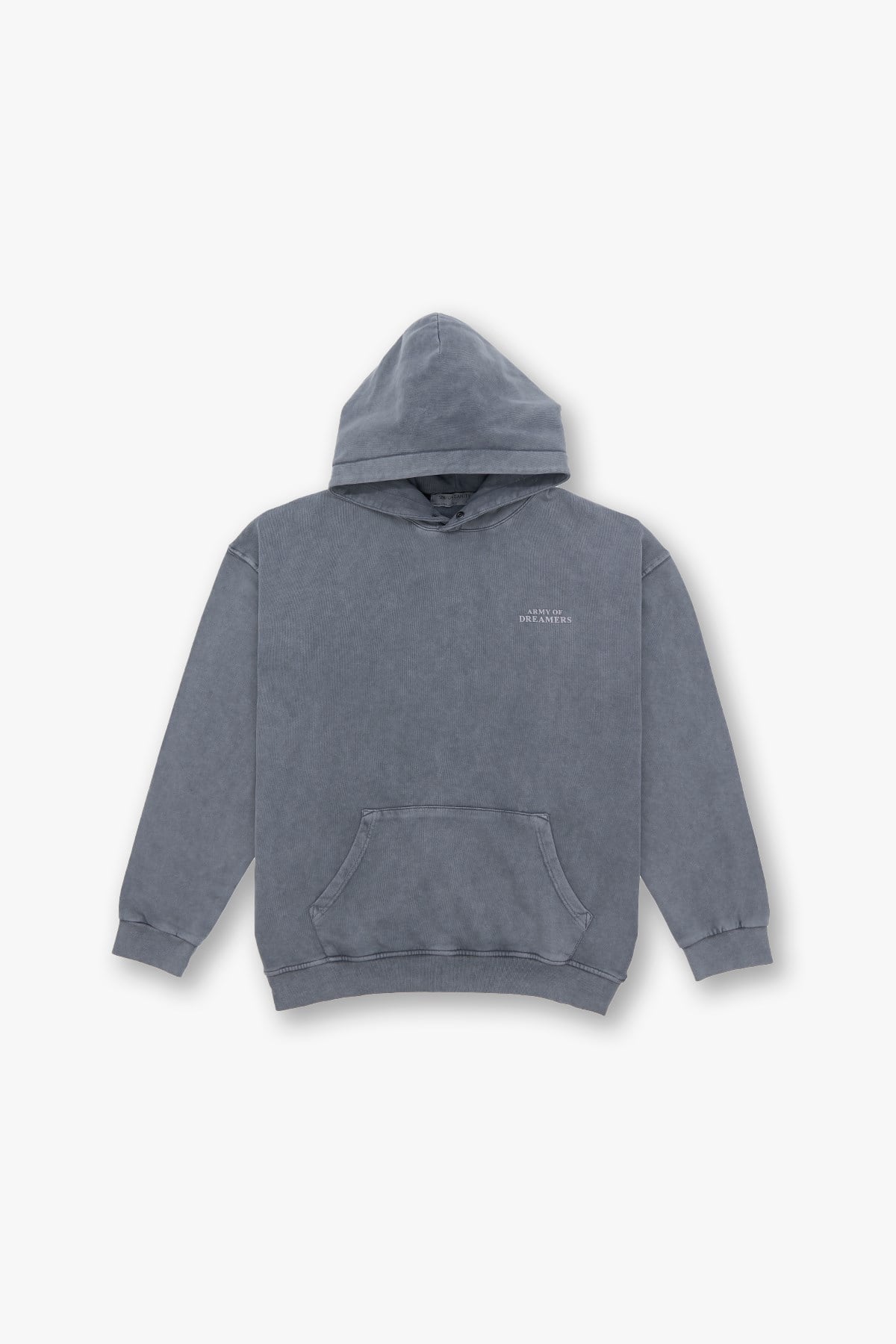 Washed Peace Oversized Sweatshirt Charcoal