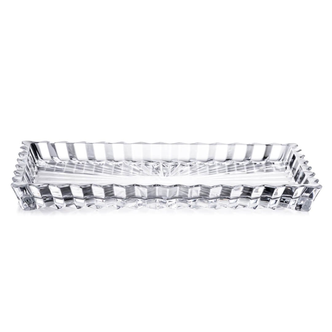 130924 S/1 RECT.PLATTER 35*19 CM CROWN JEWEL