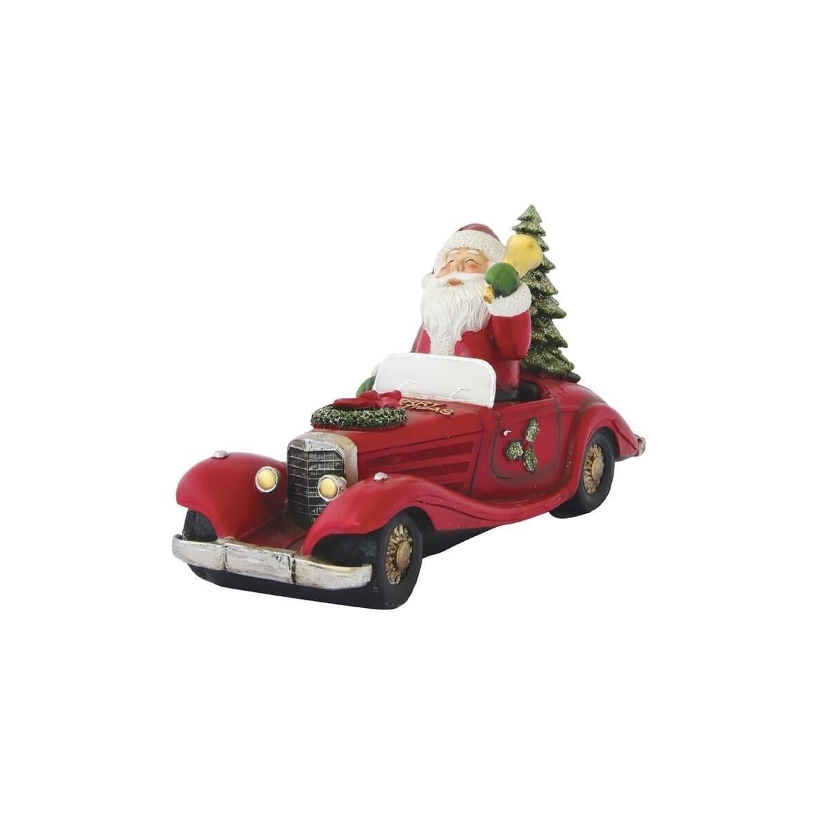 2807 CHFI Noel Baba Figürü ­ Araba
