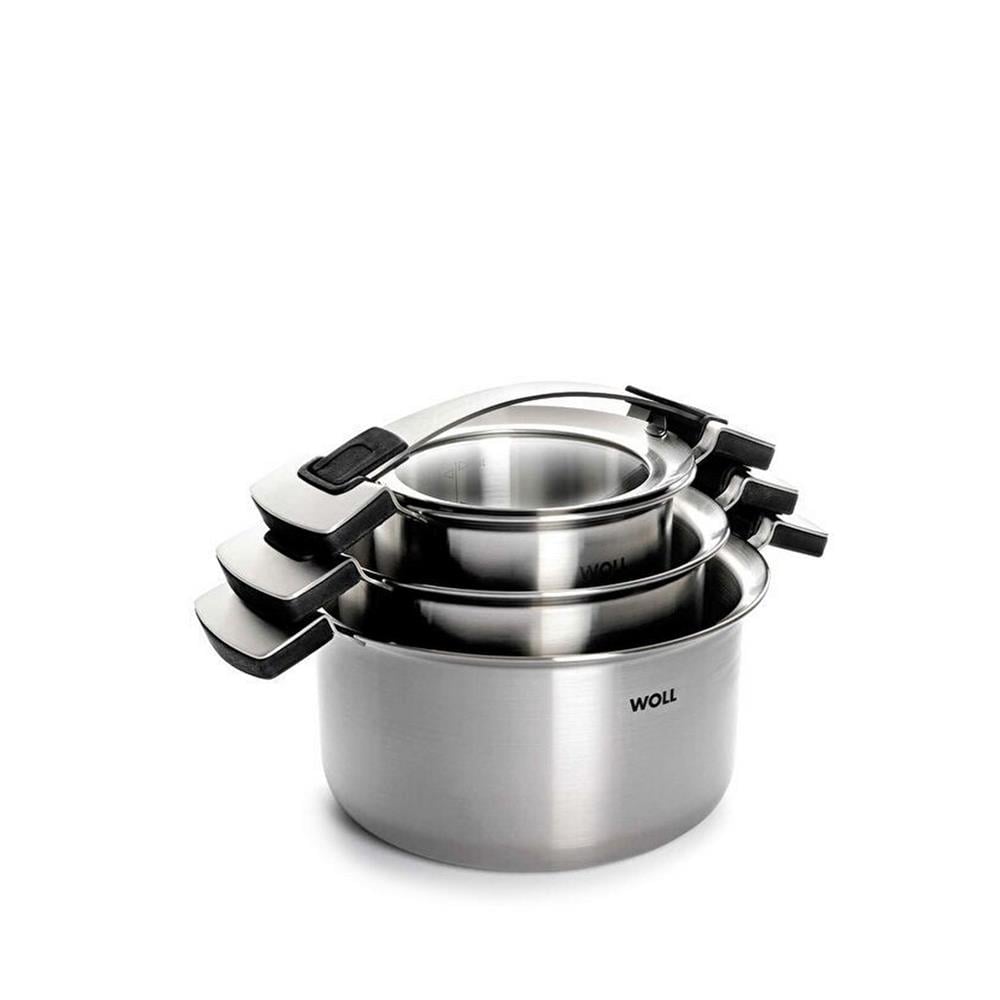 ANSAN D-WOLL101CO CONCEPT PRO ÇELİK TENCERE SETİ 6 PRÇ