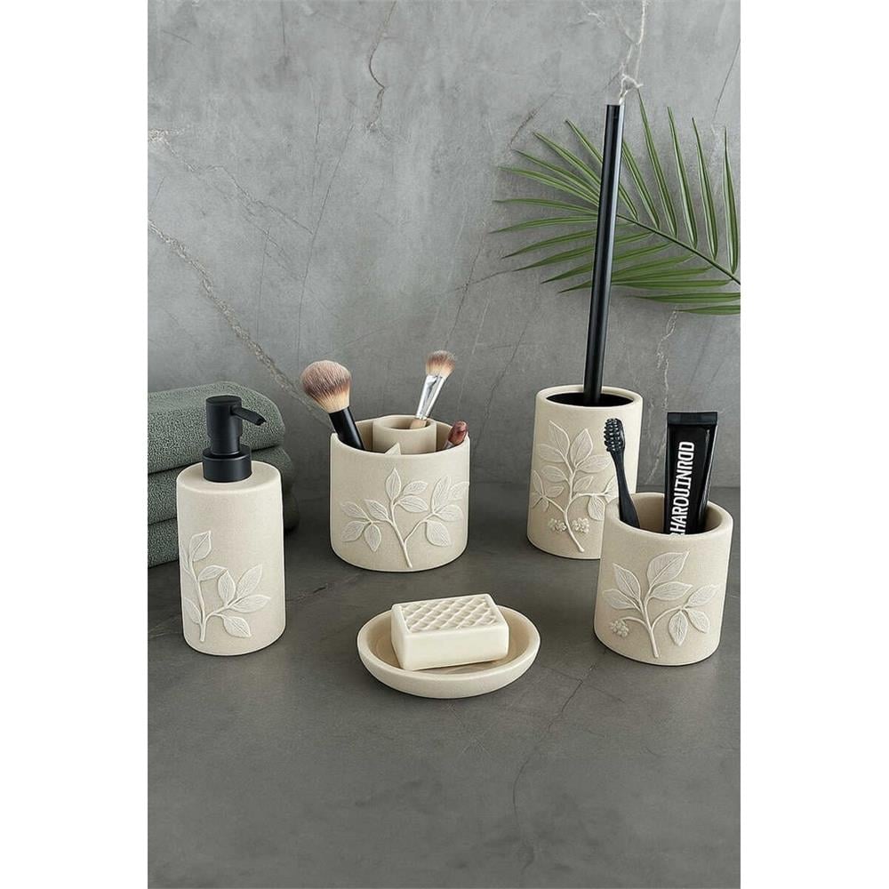 D­S21276 LEAF BANYO SETİ 5 PARÇA