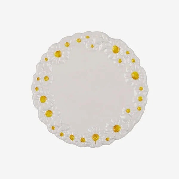 EW710D Camomilla Beyaz Servis Tabağı 36x36 cm