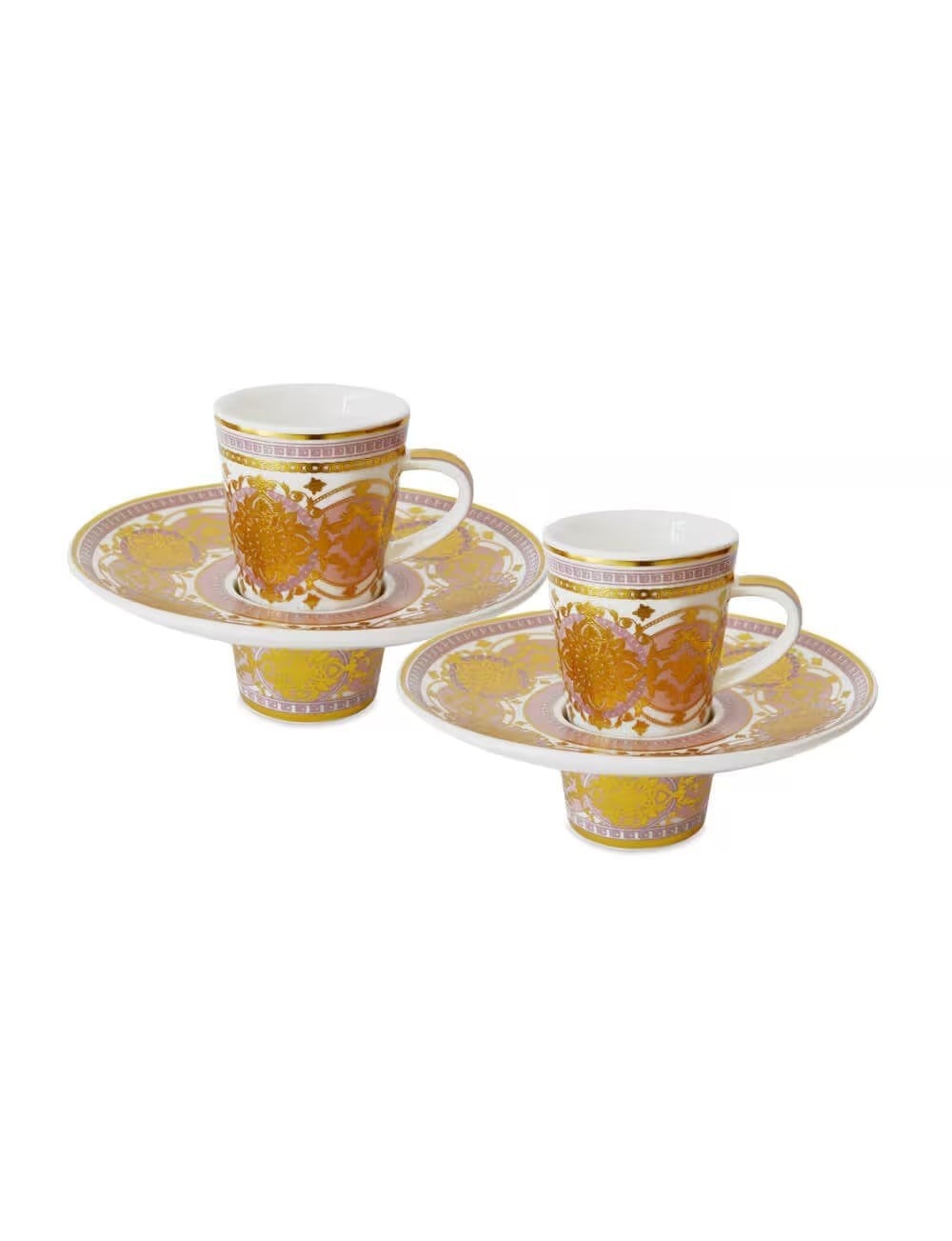 GLCOFF.GAL03 BACİ PEMBE GALA 2Lİ FİNCAN SETİ