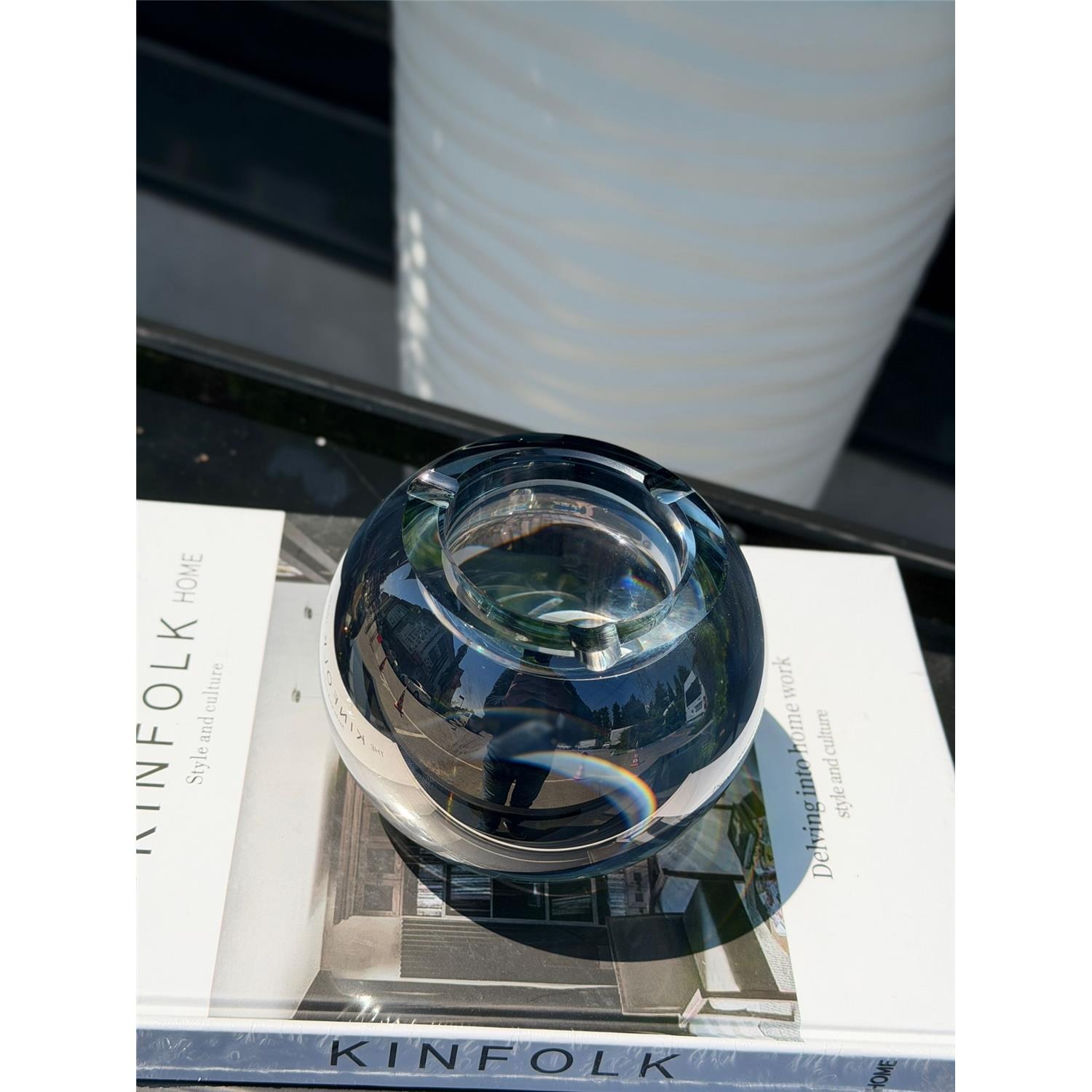 HANN 19010 İTHAL LÜKS KRİSTAL TOP KÜLLÜK FÜME