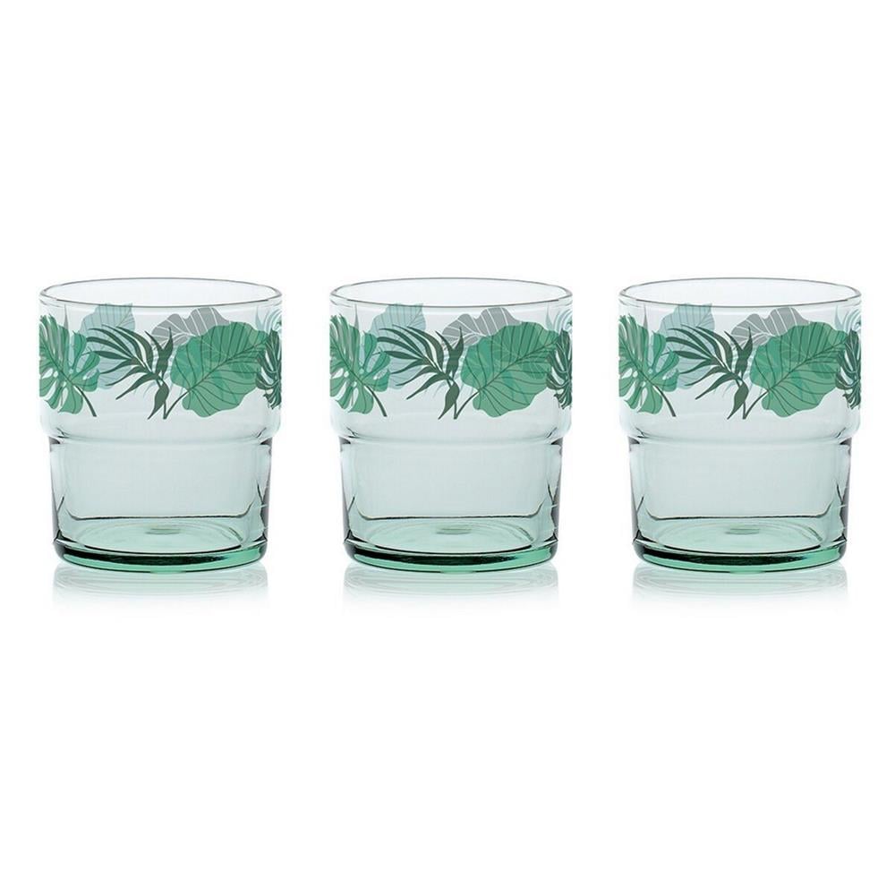 LUNA M96930 GREENWOOD SLEEVE 3 PARÇA SET GREEN GLASSES 300CC
