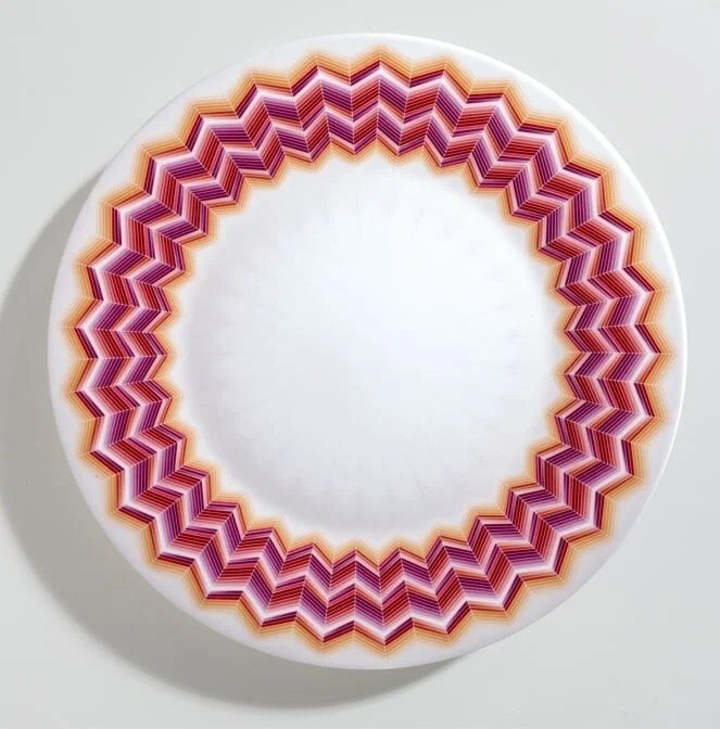MIS-MHPZZJB07 MİSSONİ ZİGZAG JARRİS 156 BORDO SUPLA 32CM