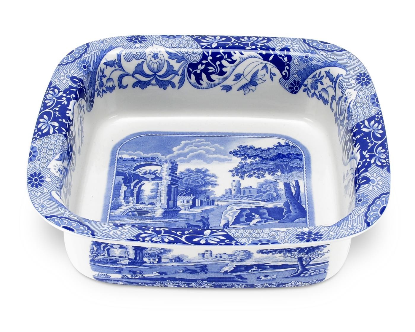 RW.BLI.0580-X  BLUE İTALİAN SALATA SERVİSKARE 24