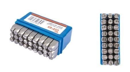Çelik Harf Takımı 1,5 mm