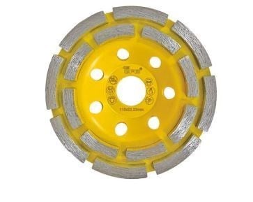 Elmaslı Taşlama Diski Çift Segmentli 125 mm