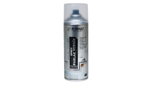 Format Akrilik Parlak Sprey Vernik 400 Ml