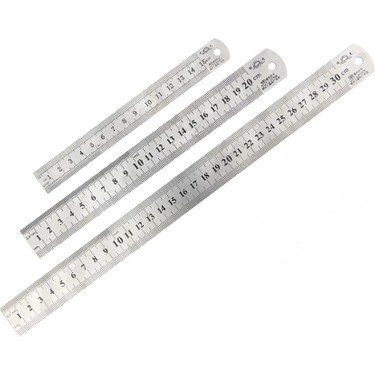 Paslanmaz Çelik Cetvel 150 Cm