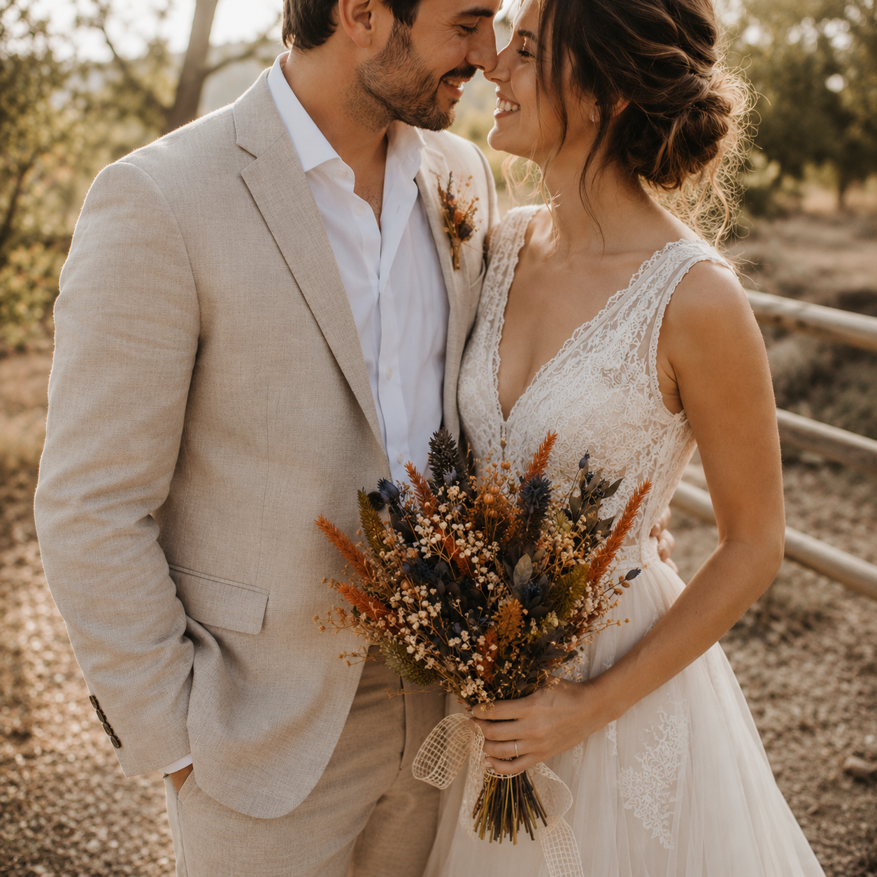 EYLÜL BAHÇESİ KURU ÇİÇEK BUKET