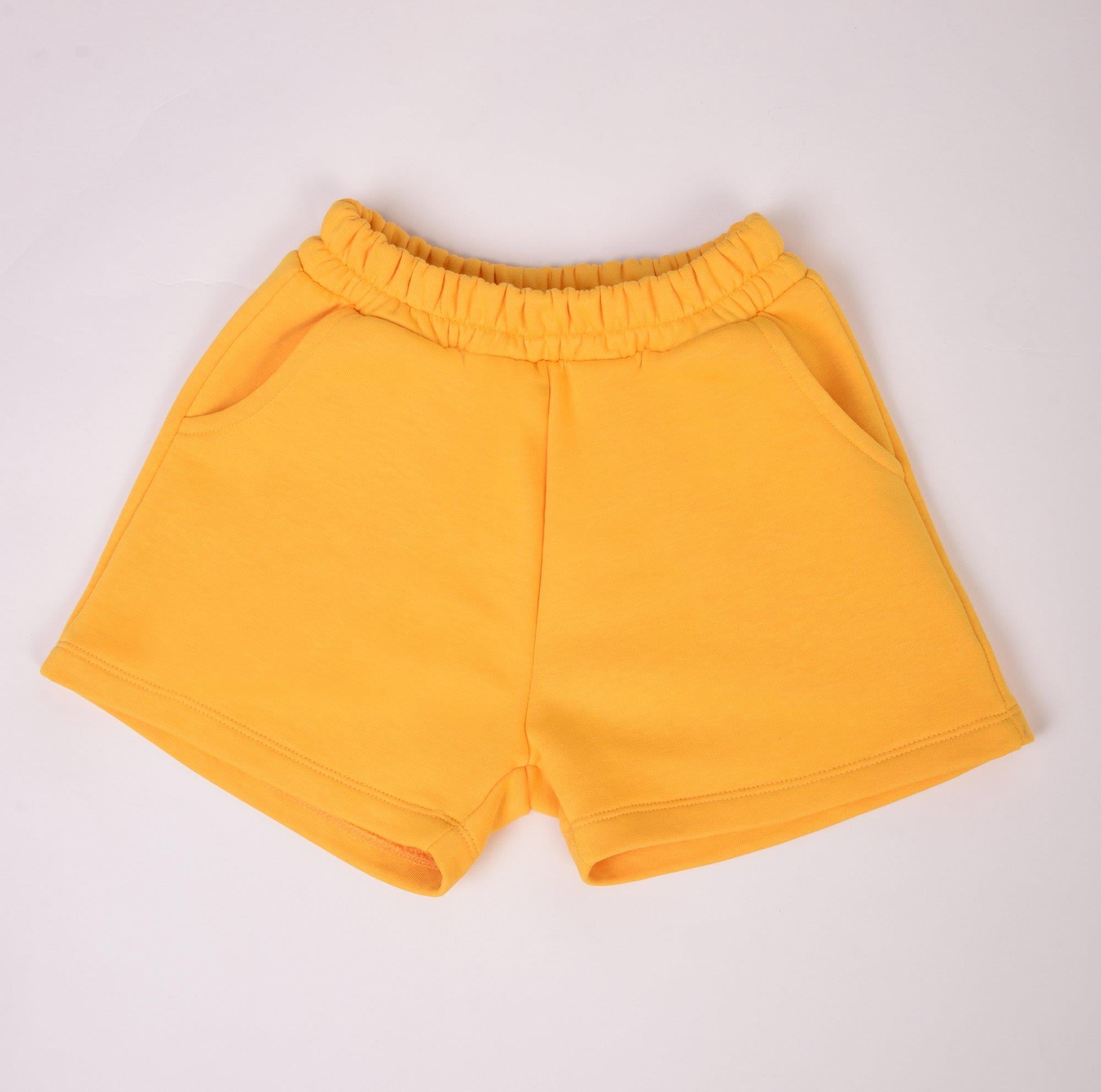 Çocuk Şort-Sarı