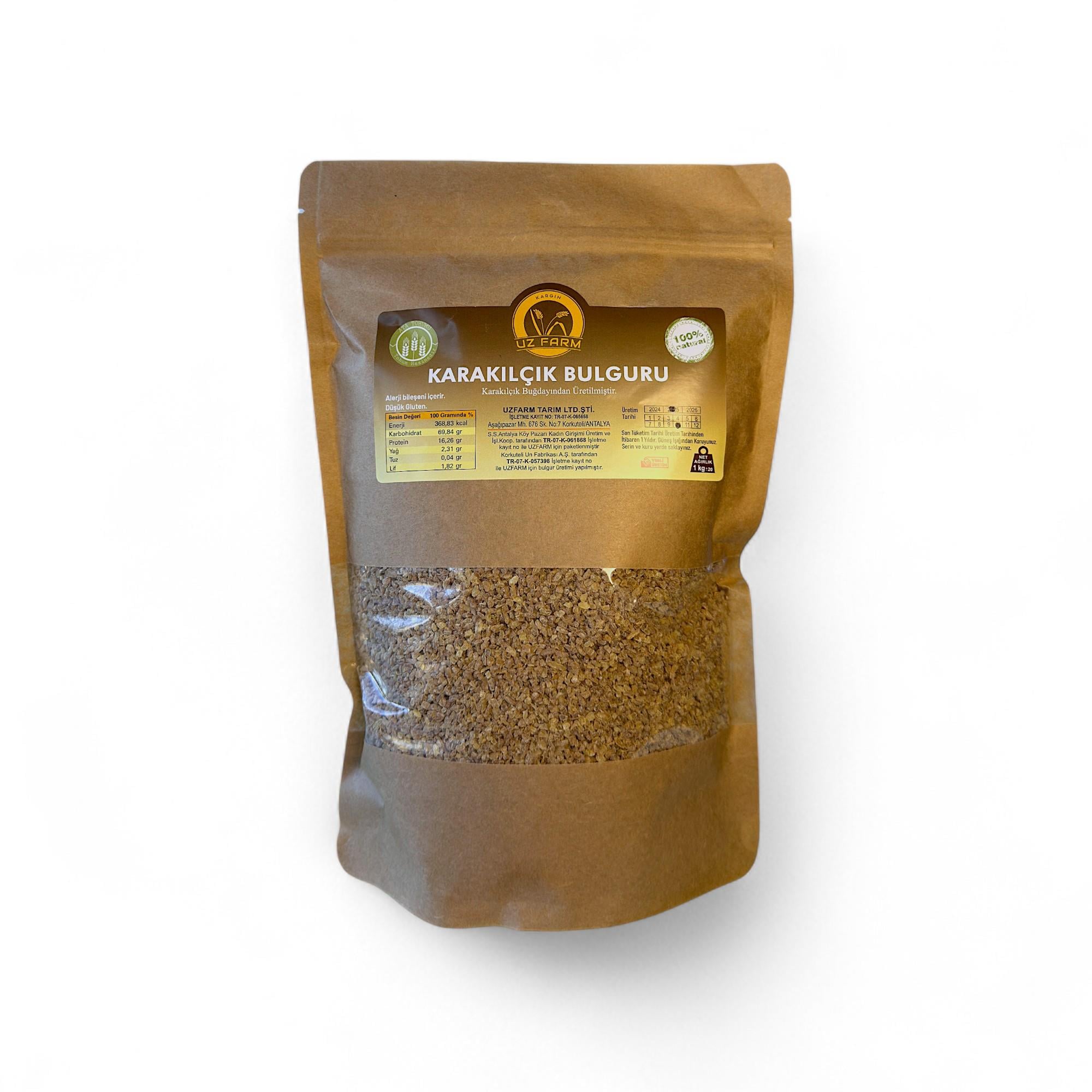 Karakılçık Pilavlık Bulgur 1 Kg 