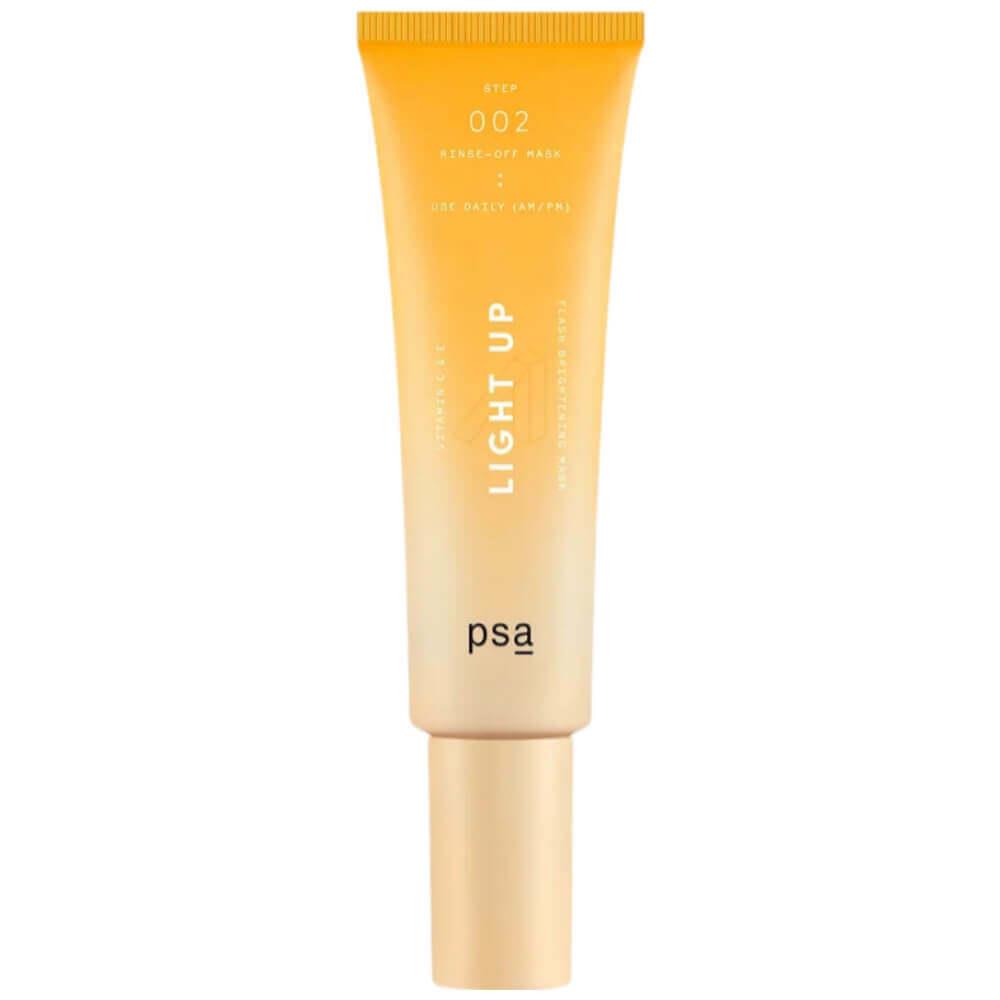 %11 vitamin С içeren cilde ışıltı veren maskesi PSA Light Up Vitamin C & E Flash Brightening Mask