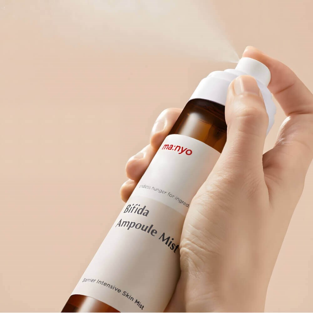 Manyo Bifida Ampoule Mist – Bifidobakteri Lizatı İçeren Yoğun Nemlendirici ve Bariyer Güçlendirici Mist 120 ML