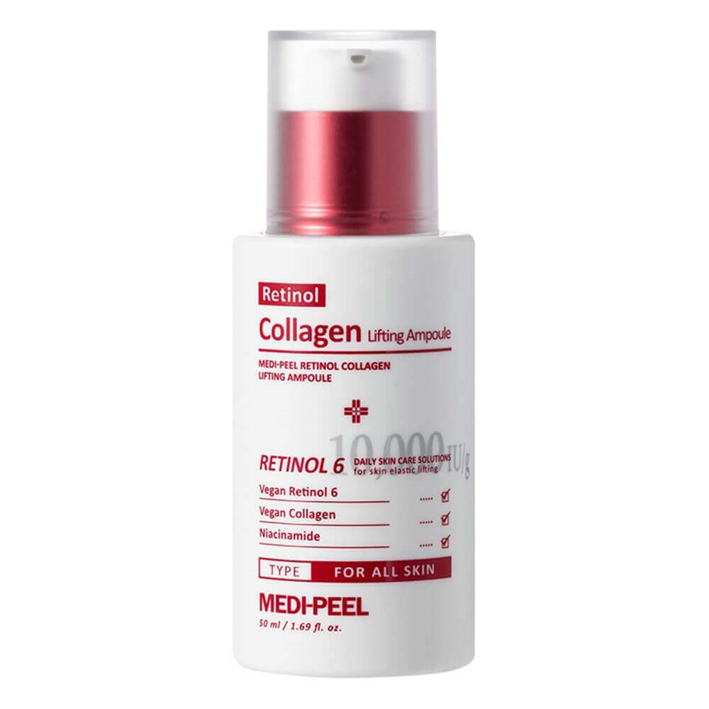 Medi-Peel Retinol Collagen Lifting Ampoule – Retinol ve Kolajen İçeren Sıkılaştırıcı ve Yaşlanma Karşıtı Ampul.