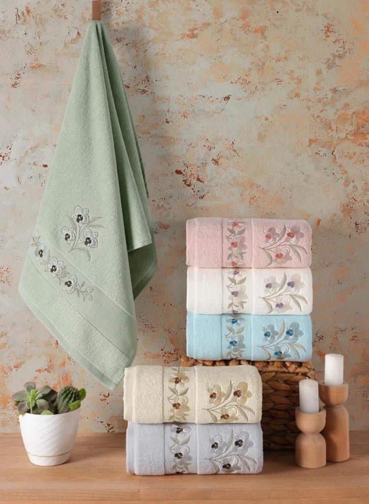 Hobby Eliza Style 1  6lı Havlu 50x90 Asorti