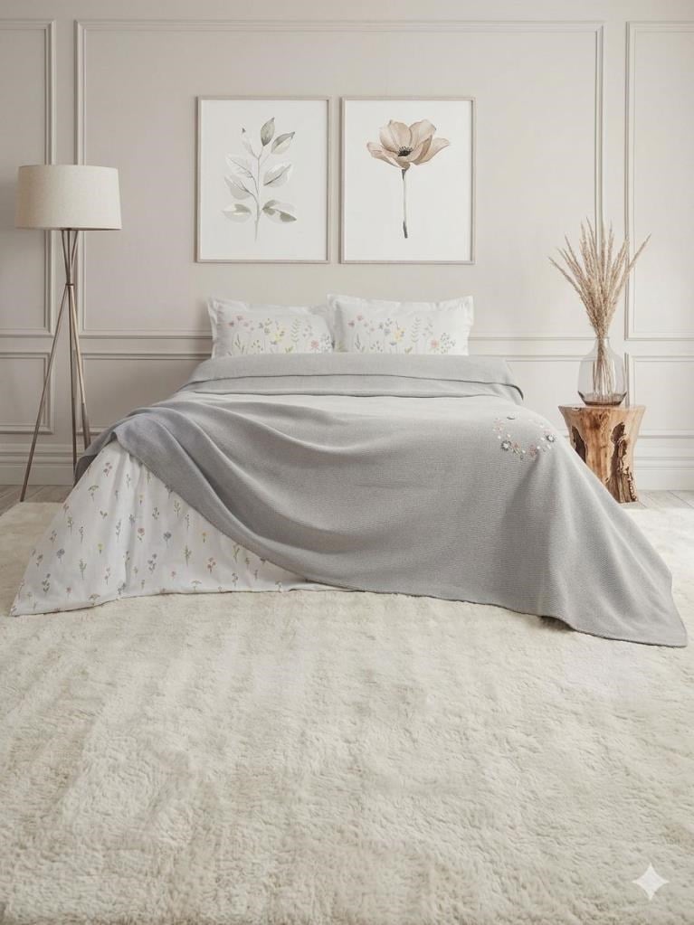 Şaheser Home Collection Pike Takımı June Gri