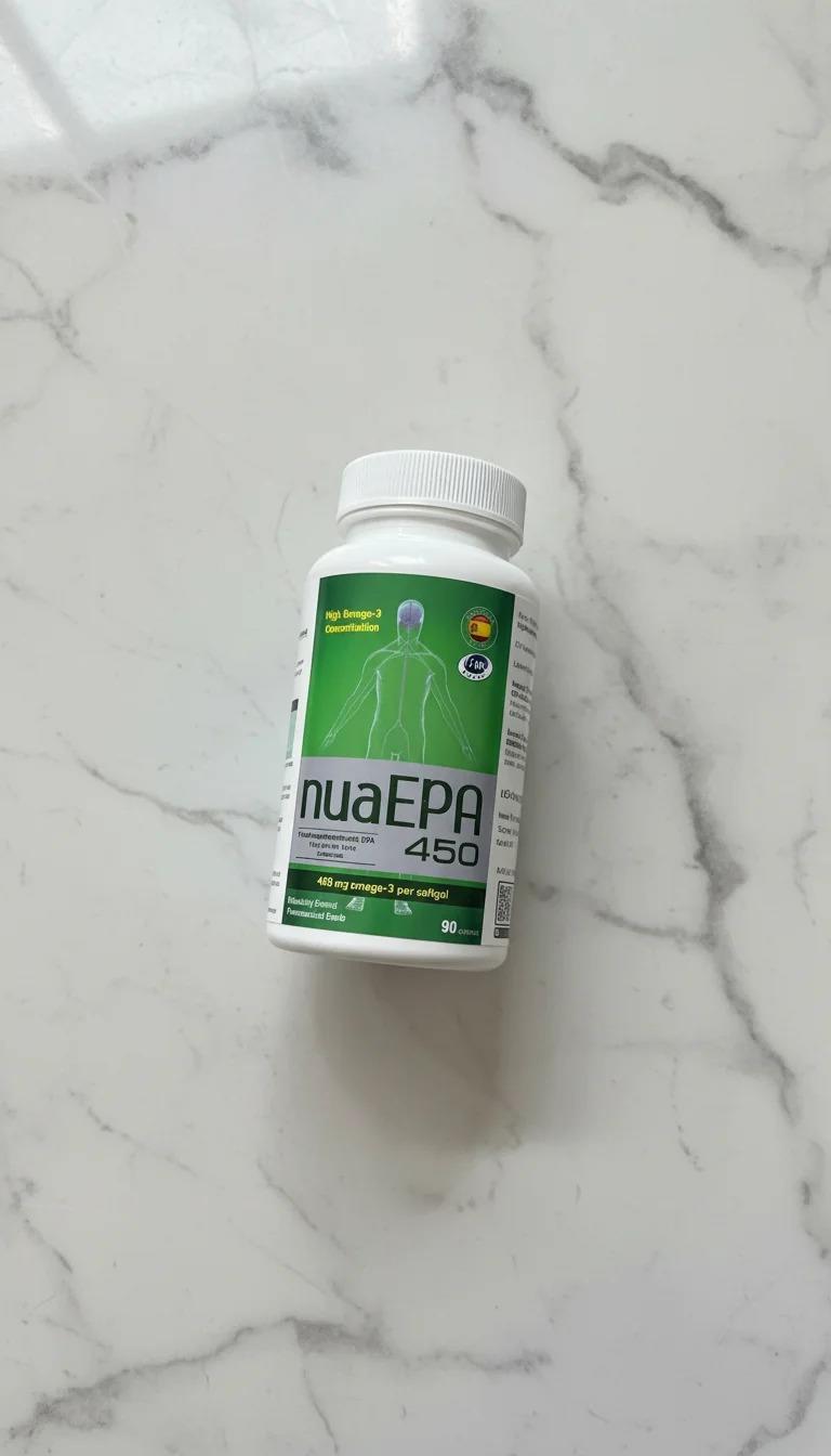 Nua EPA 450 Omega-3 İçeren Gıda Takviyesi 90 Kapsül