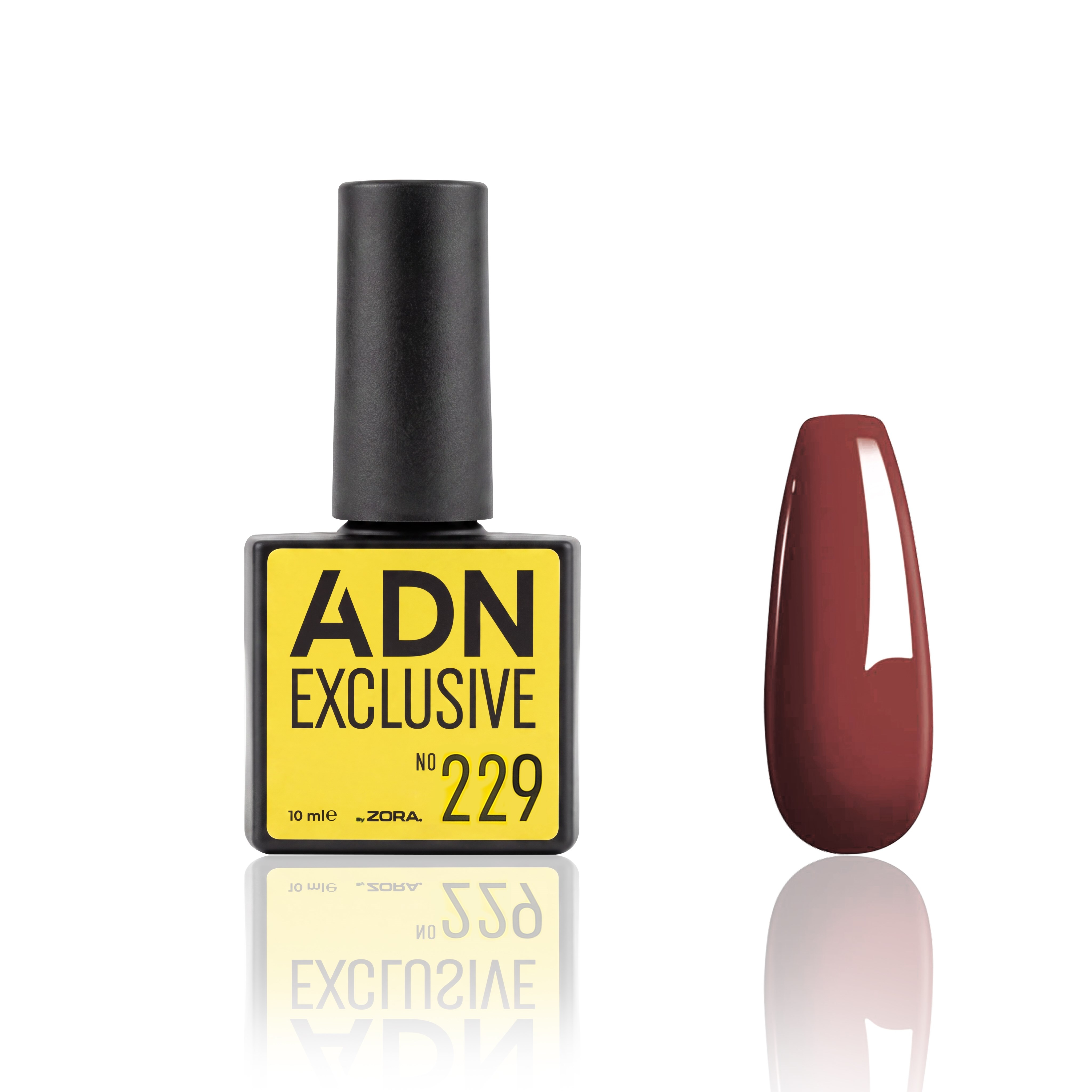 9Adn Kalıcı Oje Exclusıve Seri NO:229 (BORDO)