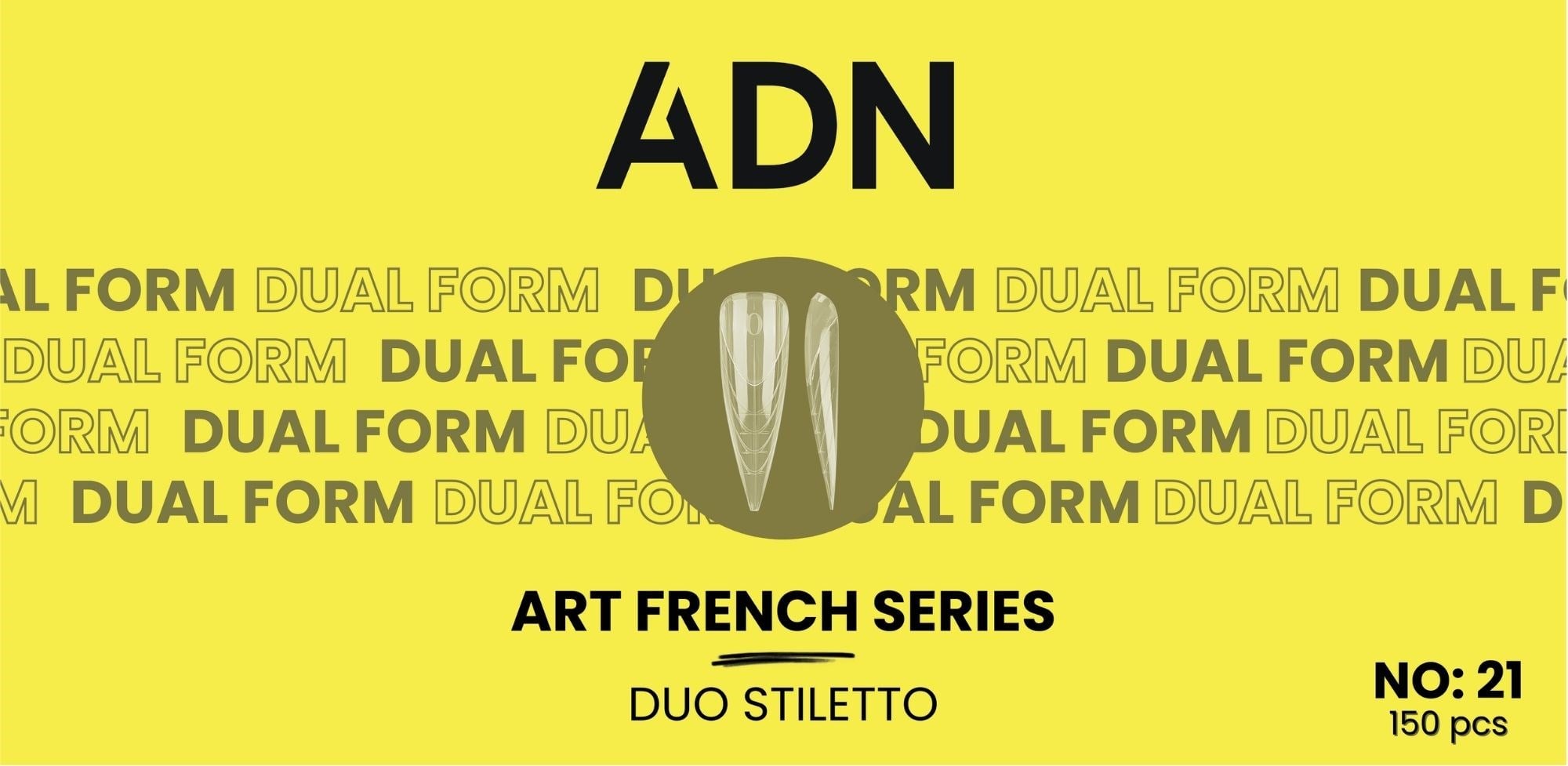 ADN Art French Series Üst Form No:21 Duo Stiletto