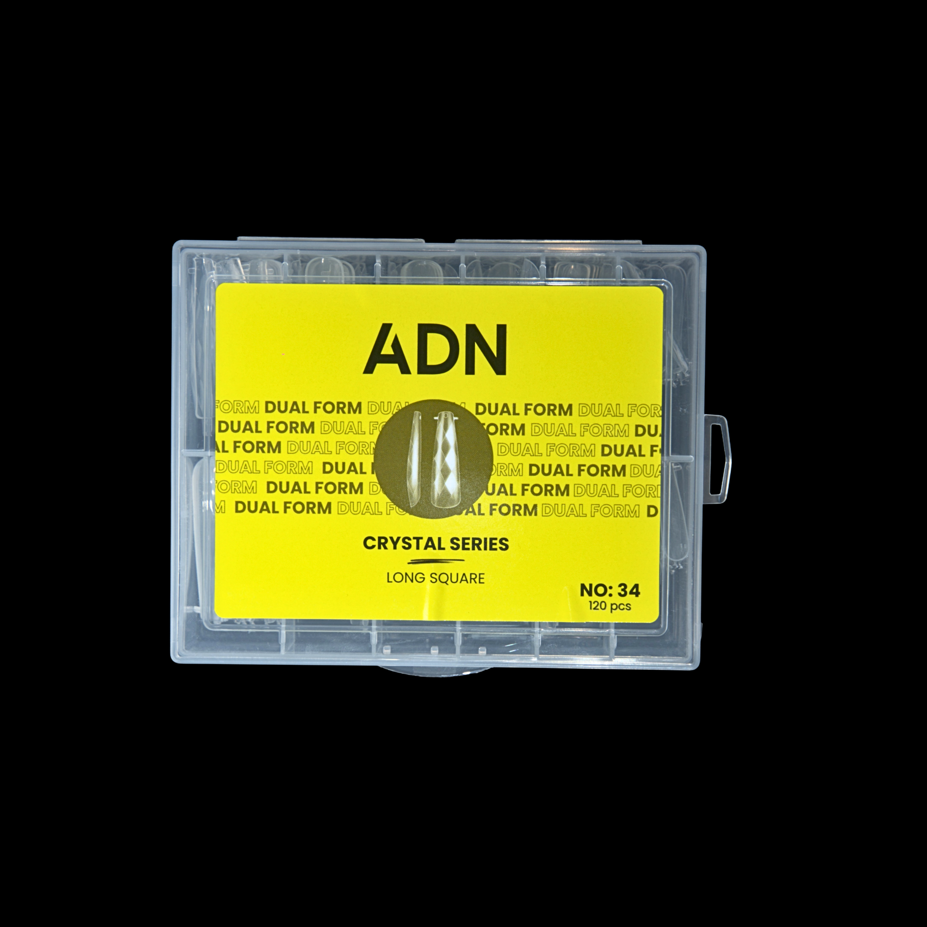 ADN Crystal Series Üst Form No:34 Long Square 