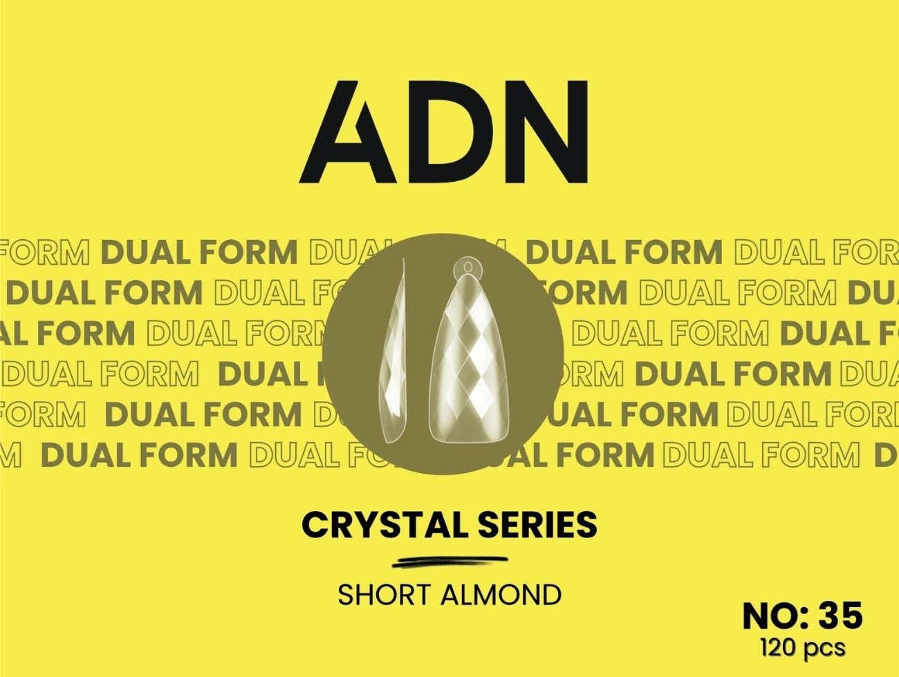 ADN Crystal Series Üst Form No:35 Short Almond